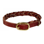 <big>Leather Braided or Flat Collars</big>